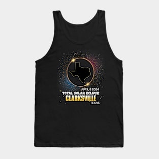 Clarksville Texas Total Solar Eclipse 2024 Tank Top